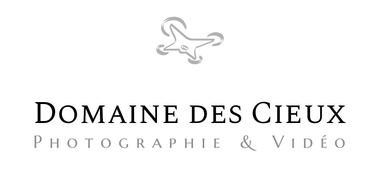 Logo Domaine des Cieux drone et vidéo